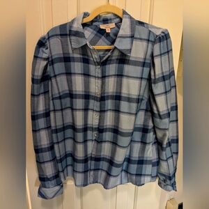 Como Vintage Collared Flannel shirt